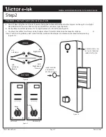 Предварительный просмотр 10 страницы Victor E Lock ER-043 Installation Instructions And User Manual