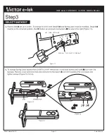 Предварительный просмотр 11 страницы Victor E Lock ER-043 Installation Instructions And User Manual