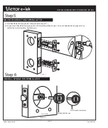 Предварительный просмотр 13 страницы Victor E Lock ER-043 Installation Instructions And User Manual