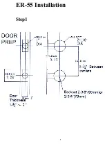 Предварительный просмотр 2 страницы Victor E Lock ER-55 Manual