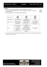 Preview for 2 page of Victor Tools H054 Instructions For Use