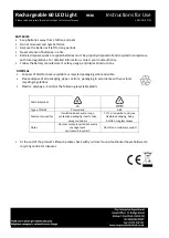 Preview for 3 page of Victor Tools H664 Instructions For Use