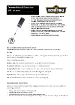 Preview for 1 page of Victor Tools H672 Instructions For Use Manual