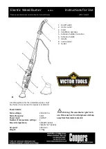 Victor Tools MJHG017 Instructions For Use Manual preview