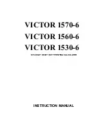 Victor 1530-6 Instruction Manual preview