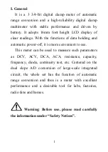 Preview for 3 page of Victor 6056B User Manual