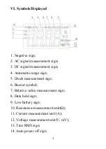 Предварительный просмотр 9 страницы Victor 6056B User Manual