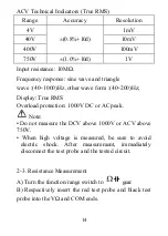 Предварительный просмотр 16 страницы Victor 6056B User Manual