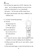 Предварительный просмотр 26 страницы Victor 6056B User Manual