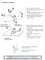 Предварительный просмотр 2 страницы Victor High Rise DC500 Assembly Instructions