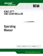 Preview for 1 page of Victor iCNC XT Operating Manual