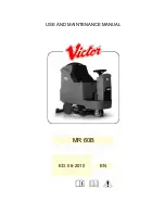 Victor MR 60B Use And Maintenance Manual preview