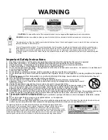 Preview for 2 page of Victor SALEM VHRP-1300 Instruction Manual