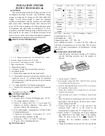 Victor VC60B+ Instruction Manual preview