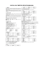 Preview for 1 page of Victor VC9808 Operation Manual