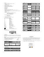 Preview for 2 page of Victor VCT1190 Instruction Manual