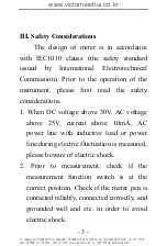 Preview for 3 page of Victor VR-81D Operation Manual