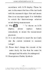 Preview for 7 page of Victor VR-81D Operation Manual