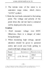 Preview for 13 page of Victor VR-81D Operation Manual