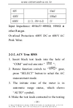 Preview for 14 page of Victor VR-81D Operation Manual