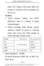 Preview for 15 page of Victor VR-81D Operation Manual