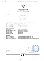 Предварительный просмотр 26 страницы Victoria CLASSIC 40C Instruction Manual