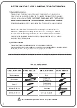 Preview for 2 page of VictoriaPlum PFLQ699 Assembly Instructions Manual