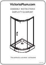 VictoriaPlum V6Q760 Assembly Instructions Manual preview