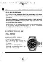 Preview for 5 page of Victorinox 24832 Instructions And Warranty