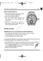 Preview for 6 page of Victorinox 24832 Instructions And Warranty