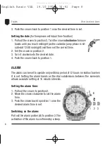 Preview for 9 page of Victorinox 24832 Instructions And Warranty