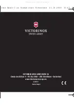 Preview for 23 page of Victorinox 24832 Instructions And Warranty