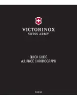 Victorinox ALLIANCE CHRONOGRAPH Quick Manual preview