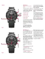 Preview for 3 page of Victorinox chrono classis 1/100 Quick Manual