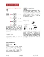 Preview for 8 page of Victorinox Expedition Lite Operating Instructions Manual