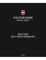 Victorinox NIGHT VISION CHRONOGRAPH Quick Manual preview