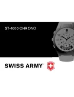 Preview for 1 page of Victorinox ST-4000 CHRONO Manual