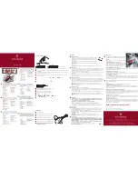 Victorinox SWISSFLASH Manual preview