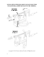 Предварительный просмотр 2 страницы Victorio Johnny Apple Peeler VKP1010 Instruction Manual