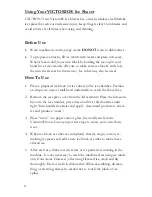 Preview for 4 page of Victorio VKP1101 Instruction Manual