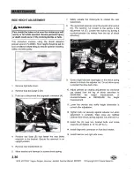 Preview for 74 page of Victory Motorcycles 2012 Hammer Service Manual