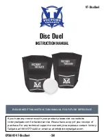 Victory Tailgate Disc Duel Instruction Manual preview