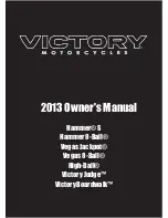 Victory 2013 Hammer 8-Ball Owner'S Manual preview