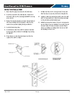 Preview for 9 page of Victory CARPIGIANI ICHA-1D-S1-EW-HD-HC Installation And Operating Instructions Manual