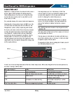 Предварительный просмотр 9 страницы Victory CBR112HC-1 Installation And Operating Instructions Manual