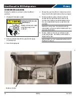 Preview for 20 page of Victory RIS-1D-S1-PT-HC Installation And Operating Instructions Manual