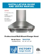 Victory Twister MAX Installation Manual And User'S Manual preview