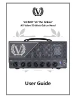 Предварительный просмотр 1 страницы Victory VX The Kraken User Manual