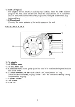 Предварительный просмотр 6 страницы Victrola THE BRIGHTON Instruction Manual