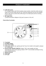 Предварительный просмотр 6 страницы Victrola THE EASTWOOD SIGNATURE Instruction Manual